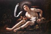 Bernardo Strozzi St John the Baptist oil painting